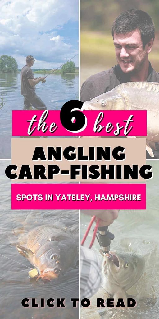 6 best angling & carp fishing spots in Yateley, Hampshire