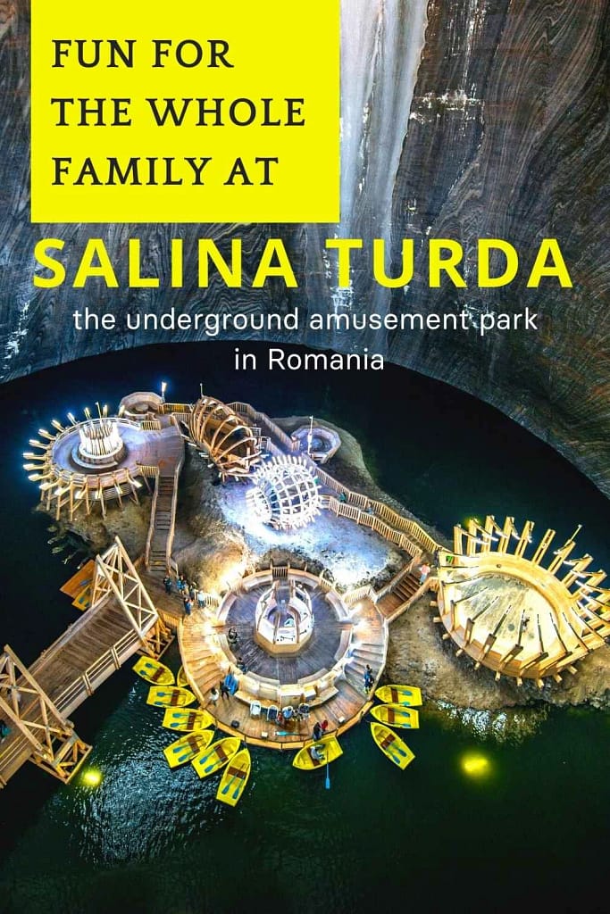 Family Fun at Salina Turda, Underground Amusement Park in Romania