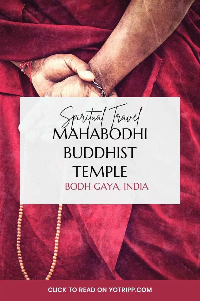 Buddhist Spiritual Travel to Mahabodhi Temple in Bodh Gaya, India