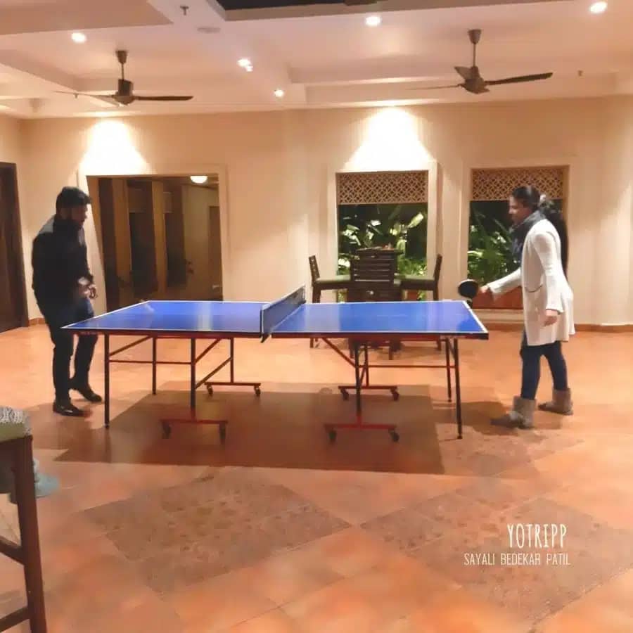 Table Tennis at Ibiza the Fern Resort & Spa, Kolkata